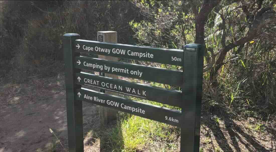 Cape Otway GOW Campsite