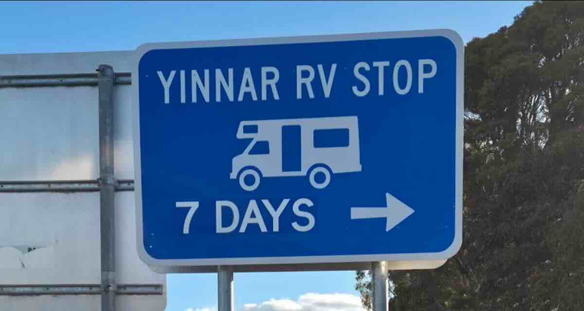 Yinnar RV Stop, Yinnar VIC