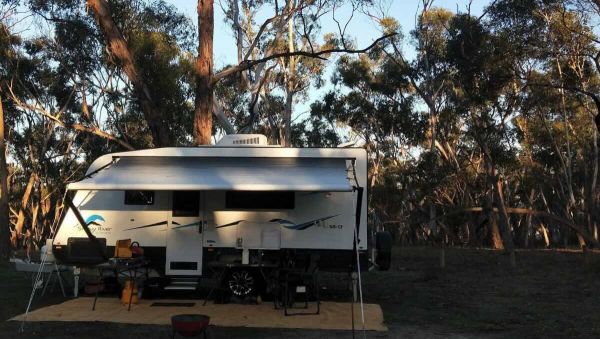 Bailey's Rocks Campground - Free Camping in Dergholm State Park