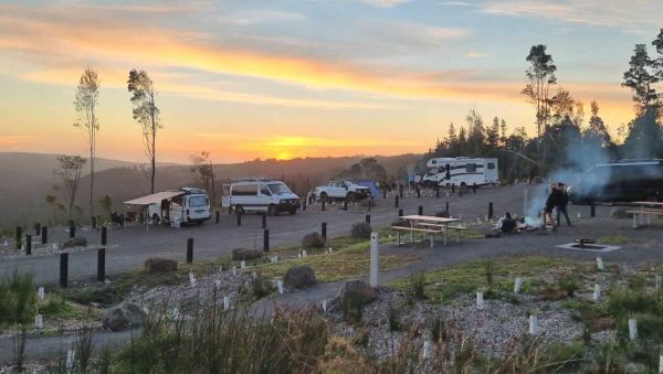 Beauchamp Falls Campground - Otways Rainforest Camping & Waterfall