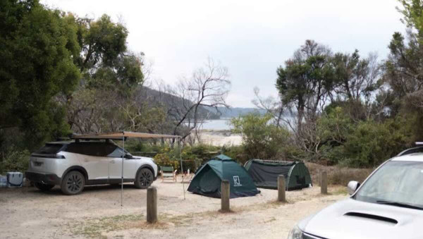 Blanket Bay Campground, Great Otway National Park Beach & Forest Camping