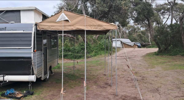 C1 Campground, Secluded Pet-Friendly Free Camping at Golden Beach