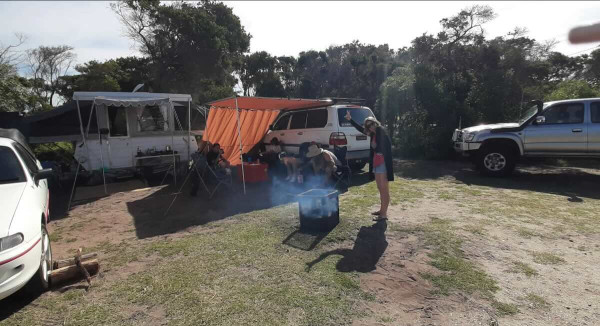 C2 Campground, Free Coastal Bush Camping near Golden Beach