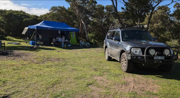 C7 Campground, Free Coastal Camping at Golden Beach (Pet-Free Zone)