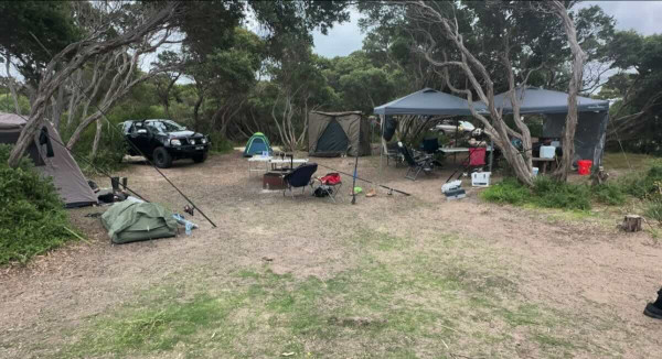 C9 Campground, Free Coastal Camping with Facilities at Golden Beach (Pet-Free)