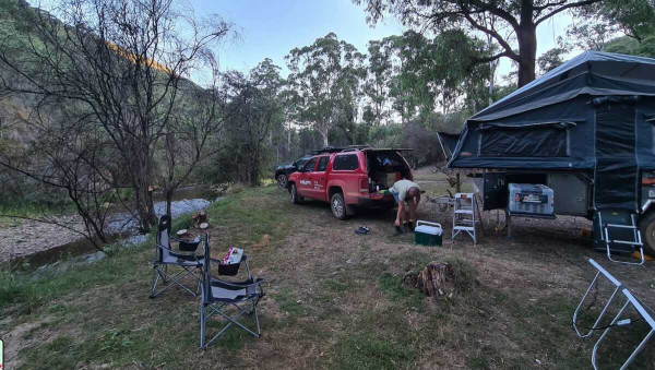 Clear Creek Track Free Campground, Buckland VIC