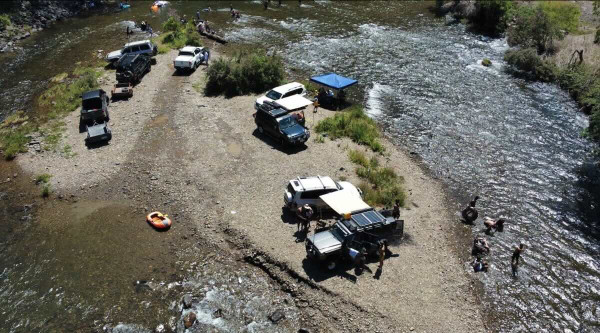 Coopers Creek Campground, Historic Free Camping near Walhalla