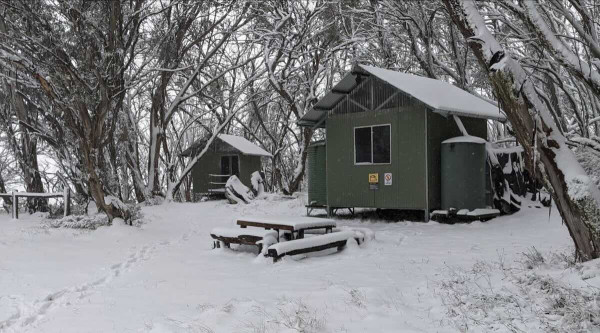 Cricket Pitch Shelter Camping, Mount Stirling – Free Campsite VIC