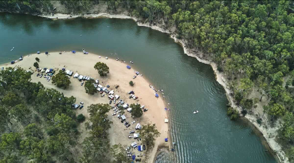 Forges Beach No.1 Campground – Free Pet-Friendly Camping on the Murray River at Yarrawonga