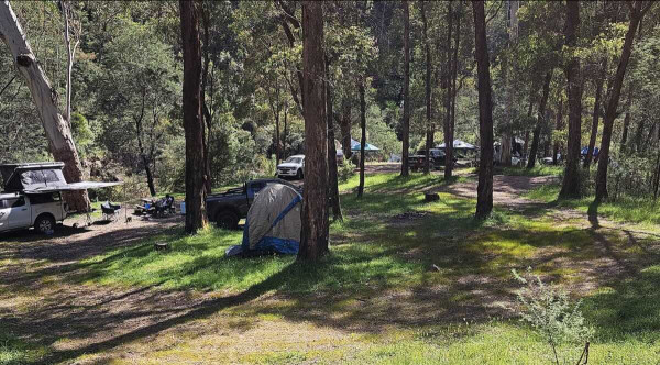 Gallows Campground - Secluded 4WD Riverside Camping in Howqua Hills