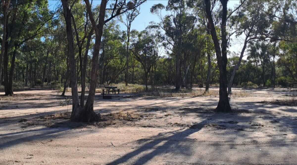 Glenalbyn Campground Brenanah VIC, Free Goldfields Camping Guide