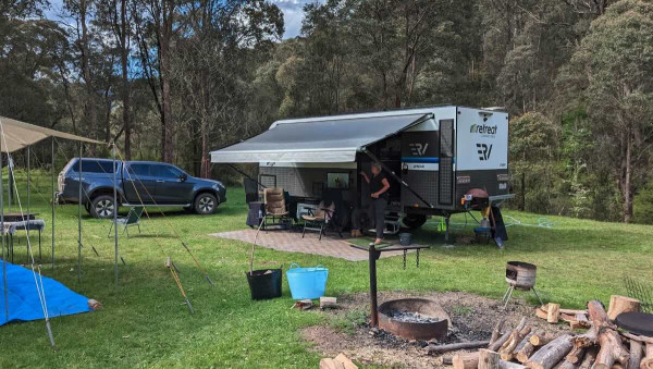 Headrace Flat Free Campground, Buckland VIC
