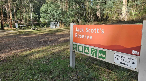 Jack Scott’s Reserve, Woods Point