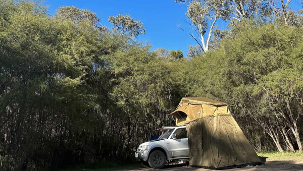 Jerusalem Creek Campground 8, Your All-Season Bush Camping Getaway at Lake Eildon