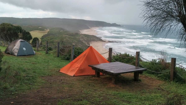 Johanna Beach GOW Campsite, Great Ocean Walk Hike-in Camping