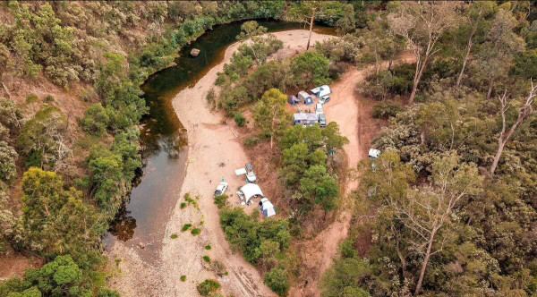 McKinnons Point Campground, A Secluded Free Camp in Briagolong State Forest