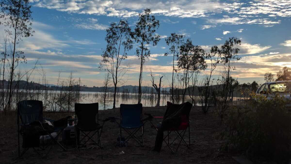 Parkers Flat Camp Ground, Lake Eildon