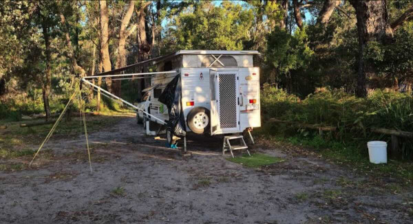 Peachtree Creek Camping, Tamboon Inlet, Croajingolong VIC
