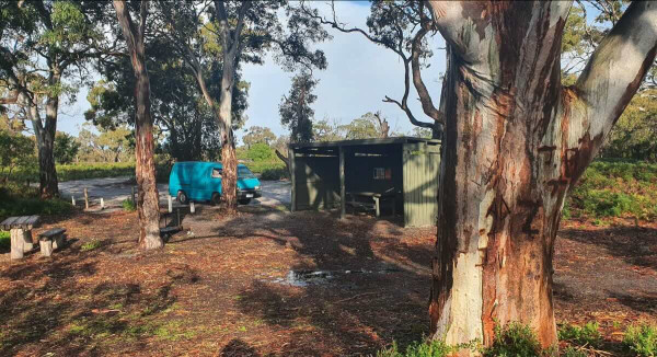 Red Bluff Campground, Gippsland Lakes Coastal Park