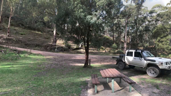 Ruoaks Campground, Secluded Strathbogie Ranges Forest Camping