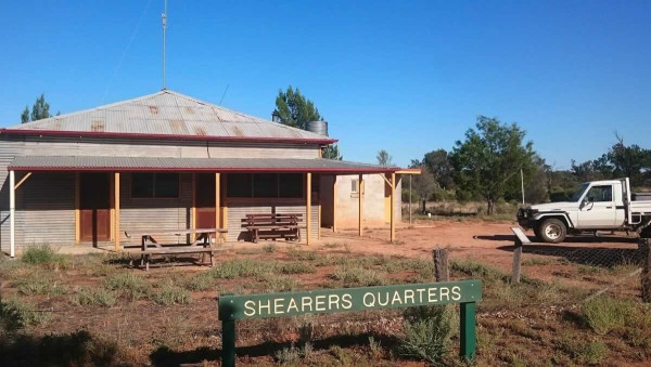 Shearers Quarters Campground, Remote Murray-Sunset Pink Lakes Camping