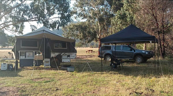 Wonnangatta Valley Campground, Historic 4WD Adventure in the Alpine National Park