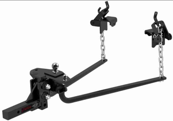 How a Weight Distribution Hitch (WDH) works.