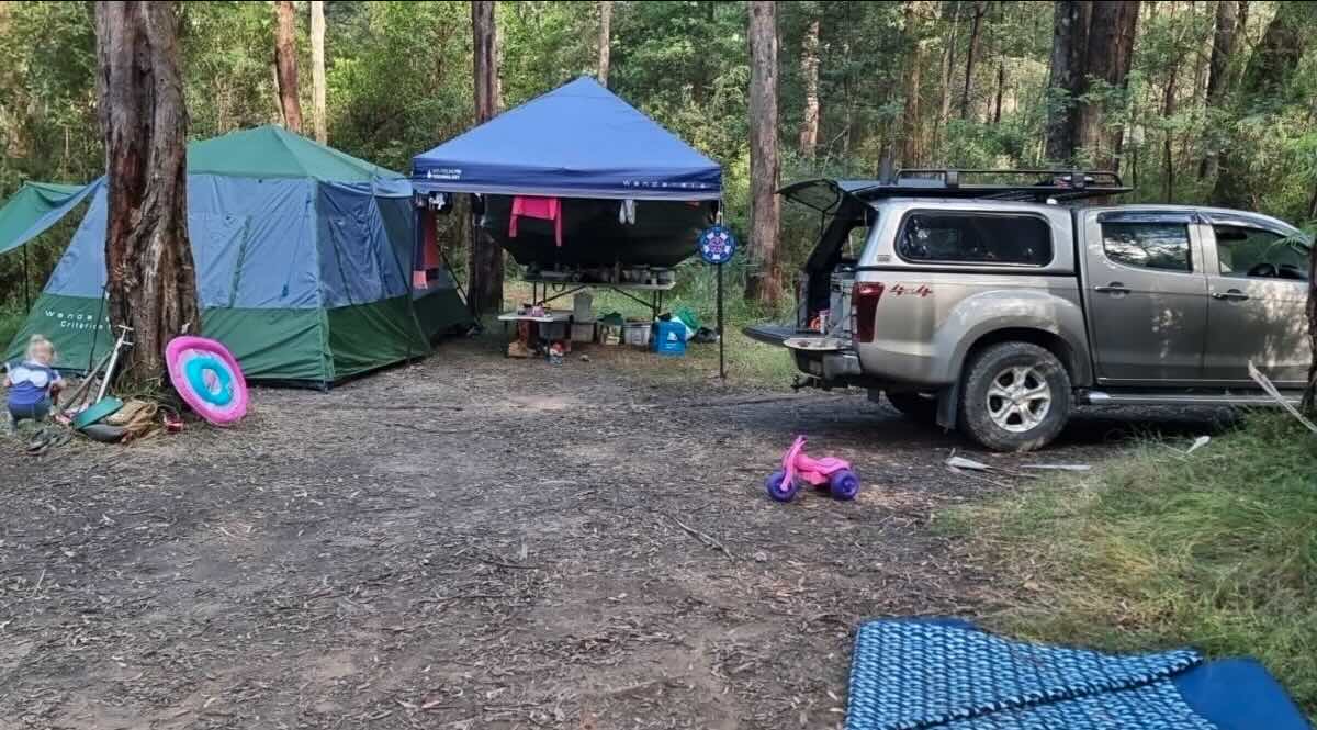 Gracie Lorimer camp area